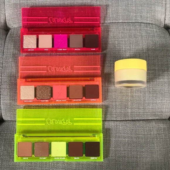 Colourpop Other - NWT Colourpop Eyeshadow Palettes & Lip Scrub Bundle